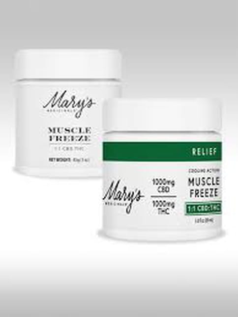 Mary's Medicinal's Topicals Muscle Freeze Restore CBD - 3oz - Mary's Medicinal's Topicals Muscle Freeze Restore CBD - 3oz .