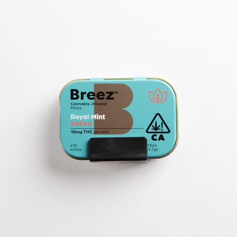 Breez | Royal Mint (H) | 10mg THC x 10 Mints