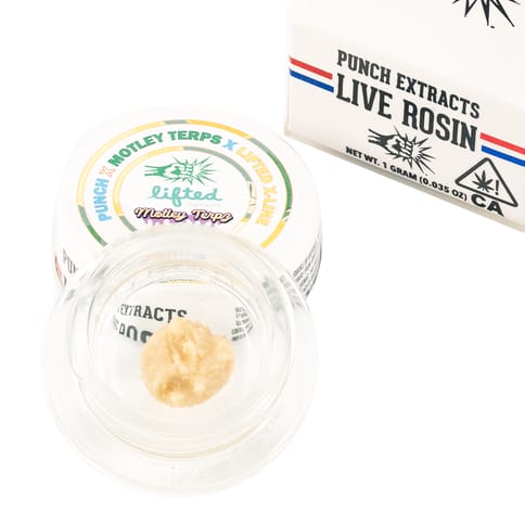 PUNCH - ROSIN BADDER - LEMON RANCHER TIER 4 - 1G