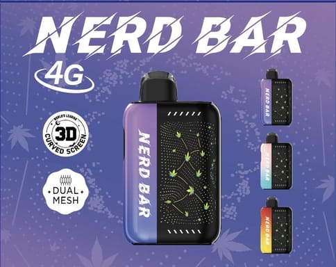 Nerd Bar Galaxy 4 Gram Disposable | Sativa Peach Pizzazz