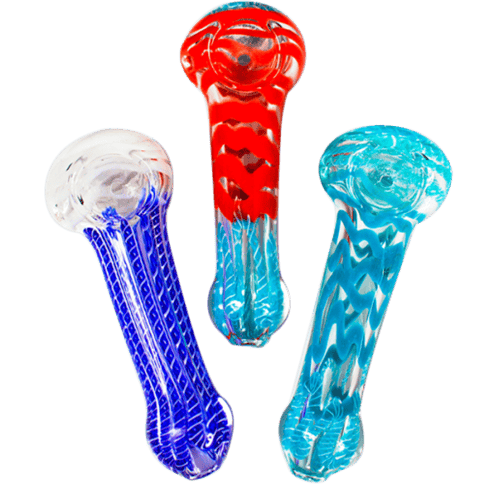 High Mountain Imports | 4.5" Assorted  Glass  Pipes