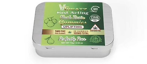 Vtreatz Pear Hash Rosin Gummies