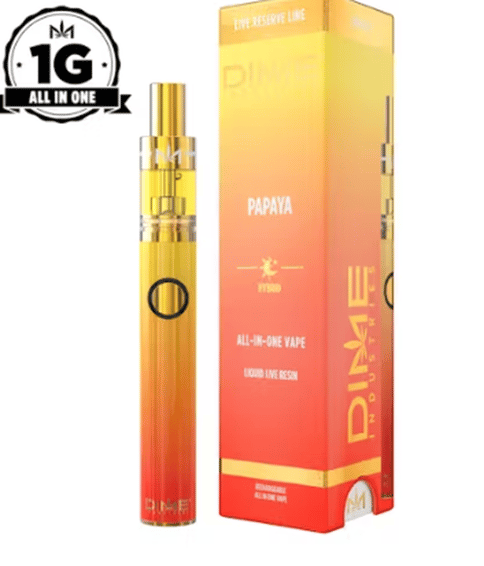 Dime Industries | Papaya | Live Reserve All In One | Hybrid | 1g