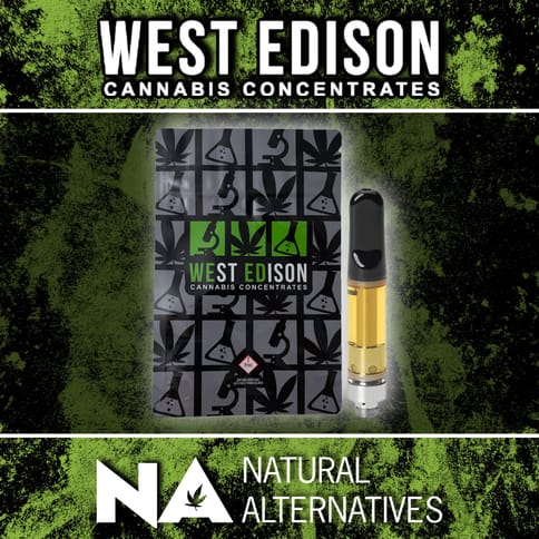 West Edison 1g Pineapple Express Cartridge