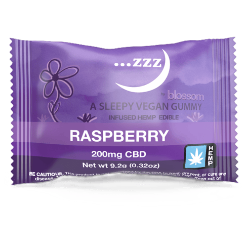 ANGEL | BLOSSOM | HEMP GUMMY | CBD | RASPBERRY | 200MG TOTAL | 1 PIECE