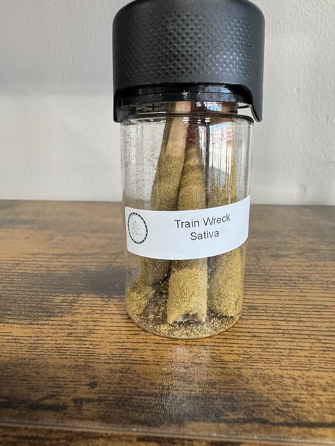 Jeter Jar kief Coated 5pk Train Wreck