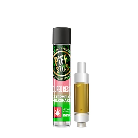 Watermelon Milkshake Cured Resin 2g Cartridge (Piff Stix)