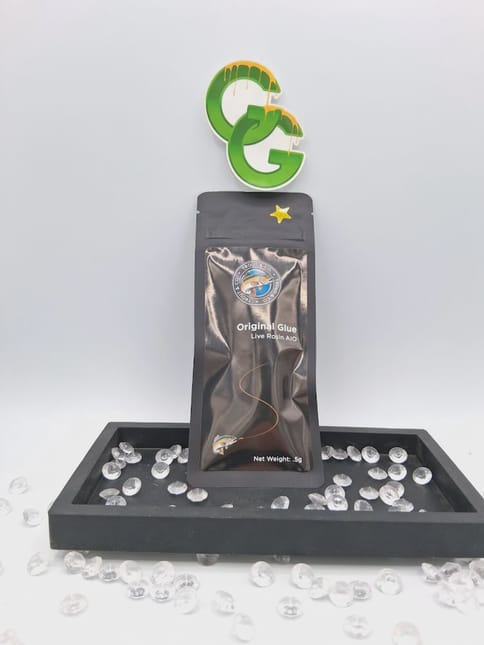 Original Glue 0.5g Live Rosin All-In-One Vape TCo