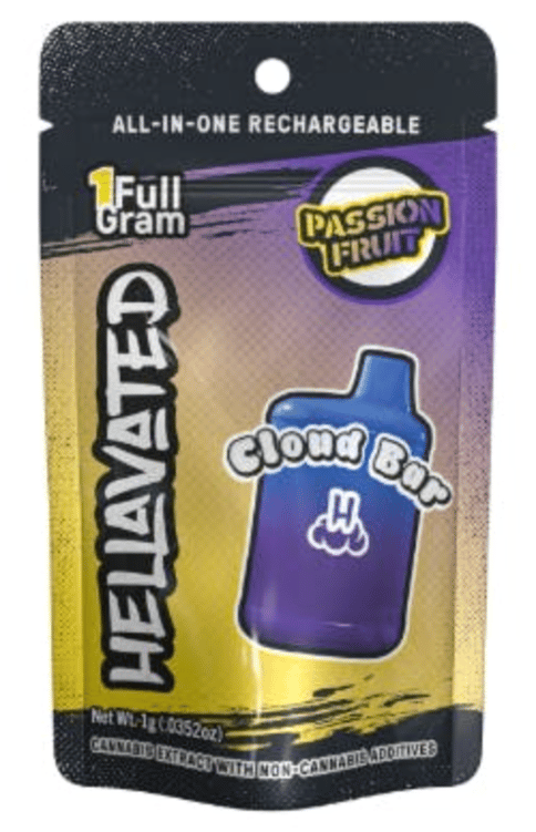 Hellavated | Cloud Bar | - Passion Fruit Cloud | 1g
