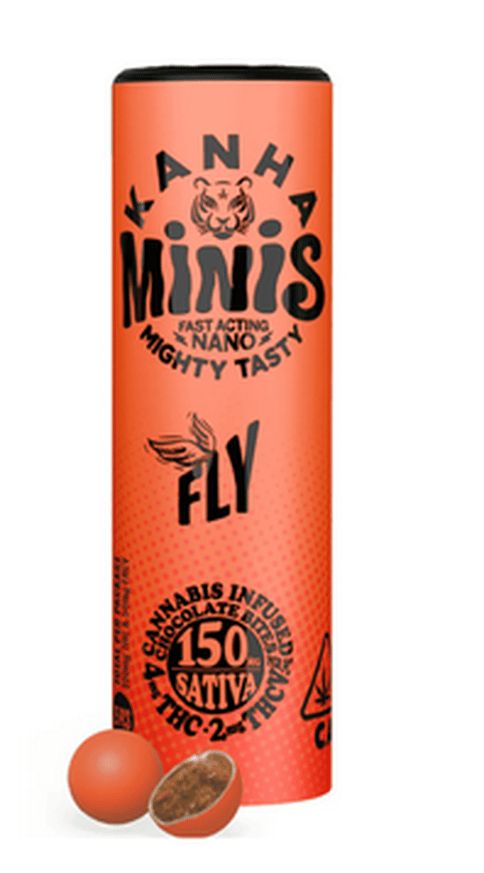 KANHA - Minis - 2:1 THC:THCv NANO Sativa Fly 150mg Chocolate