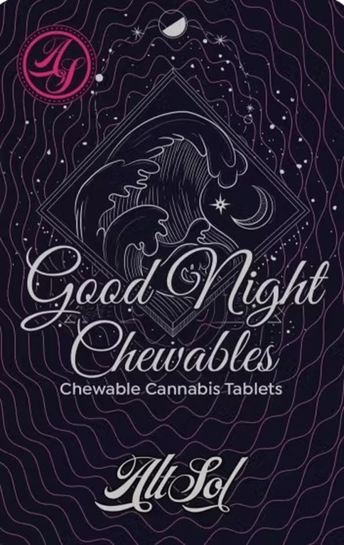 Good Night | Alt-Sol | Triple Burger | Chewable THC Tablets 43.66mg