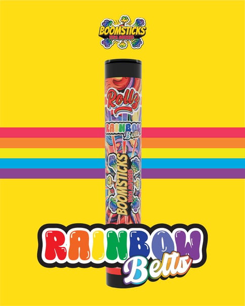 Rollz | Boomsticks Rainbow Belts 1g THCa Infused