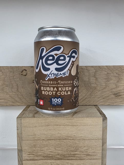 Keef Soda | Bubba Kush Root Cola | 100mg