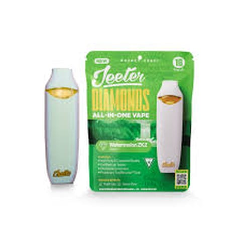 Watermelon ZKZ 1g AIO Diamond Infused Disposable | Jeeter