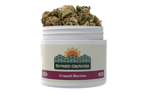 SunMed | 3.5g | - Crunch Berries | 3.5g Plastic Container