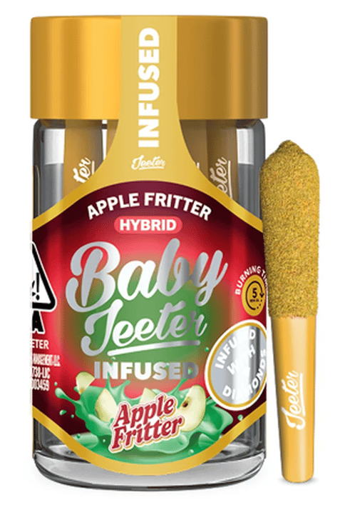 JEETER INFUSED BABY JEETER APPLE FRIT 5PK - JEETER INFUSED BABY JEETER APPLE FRIT 5PK.