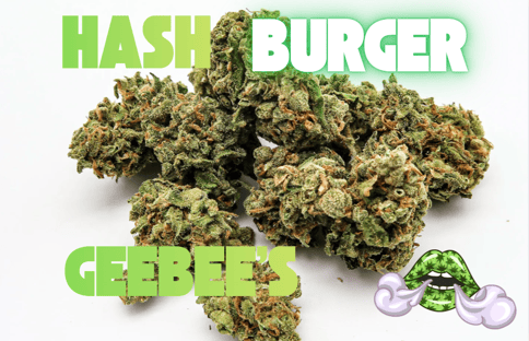 Hash Burger Flower Geebee's