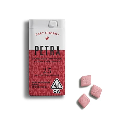KB - PETRA MINTS - THC EDIBLE - TART CHERRY - 100MG