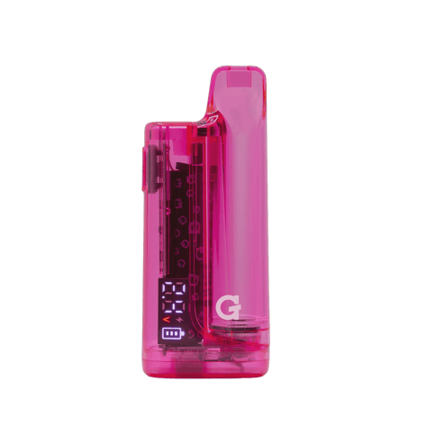 G Pen Hydout - Retro Clear 510 Battery - Pink Translucent