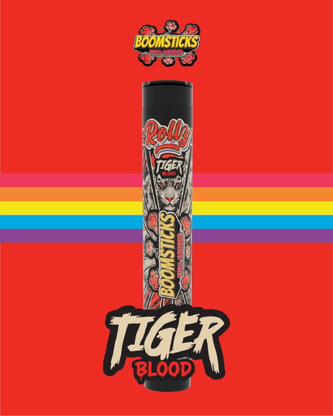 Rollz | Boomsticks Tiger Blood 1g THCa Infused