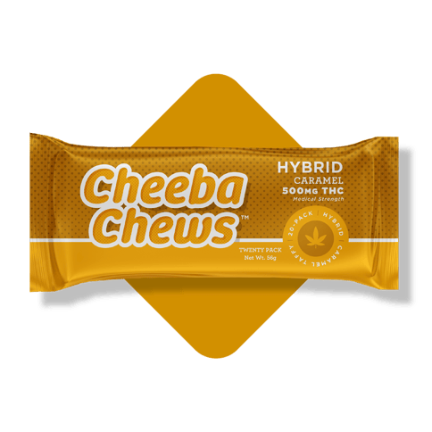 Cheeba Chews Caramel Taffy Hybrid 100mg
