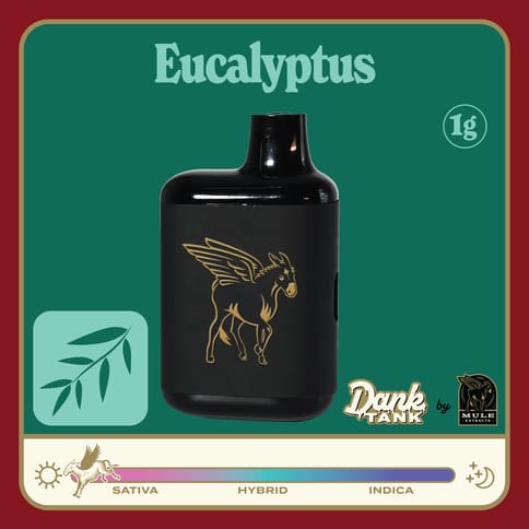 Mule Live Resin Dank Tank | Eucalyptus Sativa 1g