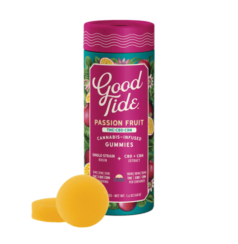 KB - GOOD TIDE - CBN GUMMY - 1:1:1 PASSIONFRUIT - 300MG