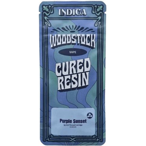 Woodstock | Purple Sunset | Cured Resin 1g Cartridge