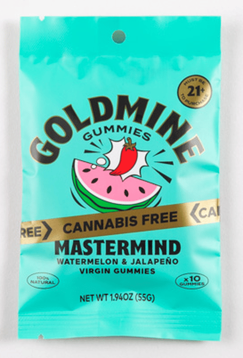 GOLDMINE GUMMIES Mastermind Gummy  (Sativa, 10 MG THC)