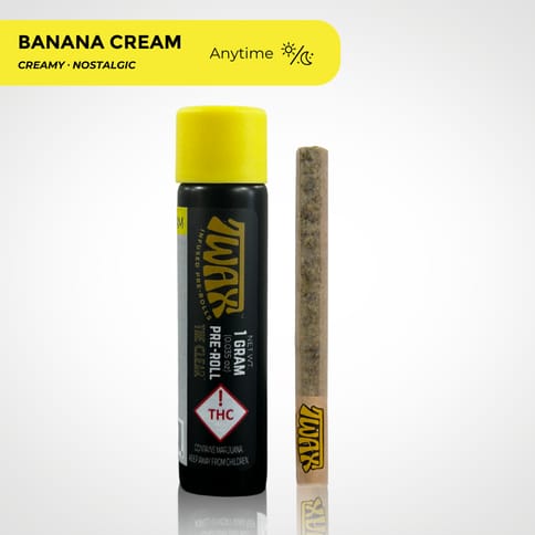 The Clear TWAX Joint  Banana Cream 1g