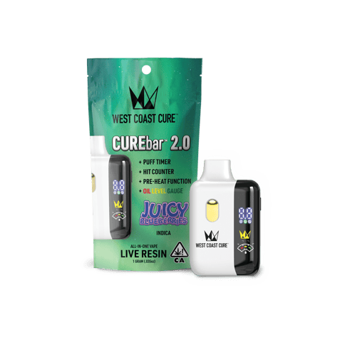 WEST COAST CURE - LIVE RESIN ALL IN ONE - JUICY BLUEBERRIES - 1G