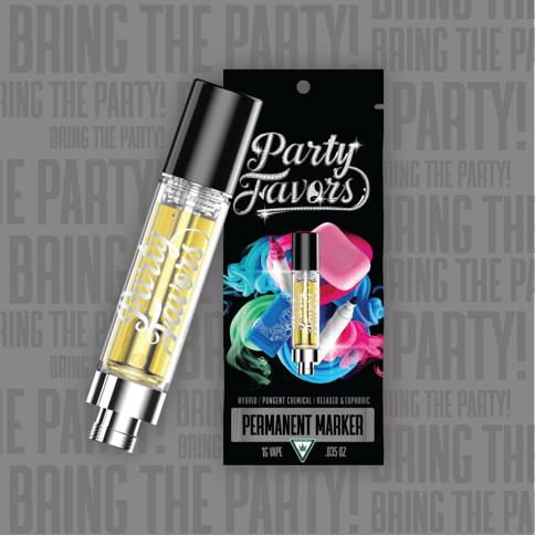 Permanent Marker 1g 510 Vape Cart