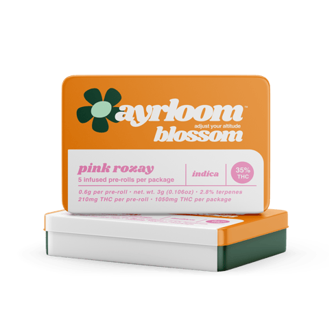 Ayrloom | Pink Rozay | .6g [5pk] Infused Preroll