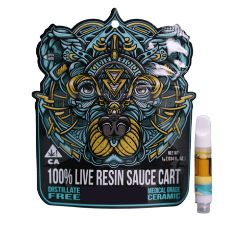 BEAR LABS - LIVE RESIN VAPE - PAPAYA BOMB - 1G