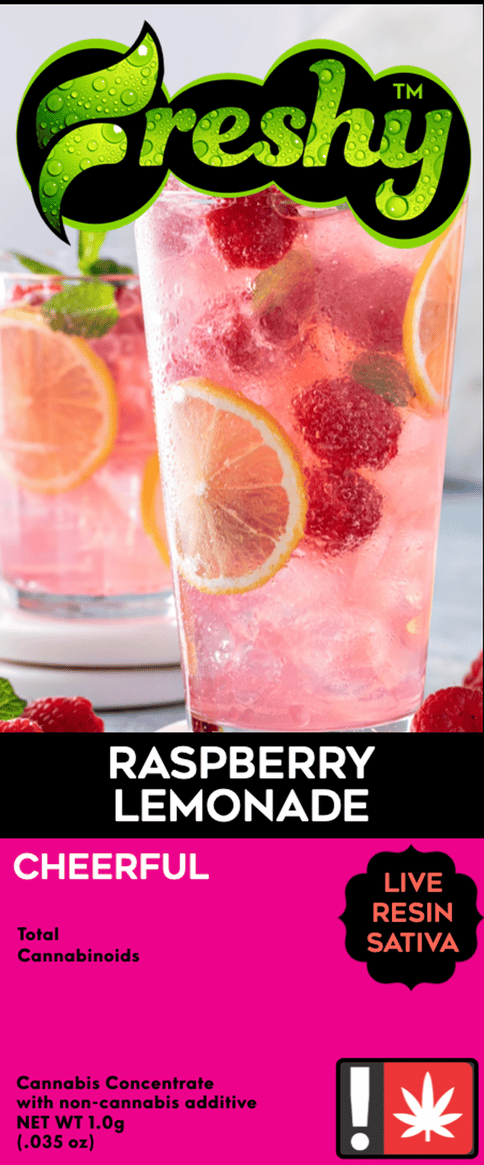Raspberry Lemonade Live Resin 1G Cartridge (Freshy)