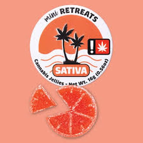 Pink Lemonade Sativa 2pk Retreat Gummies 100MG (WVA)