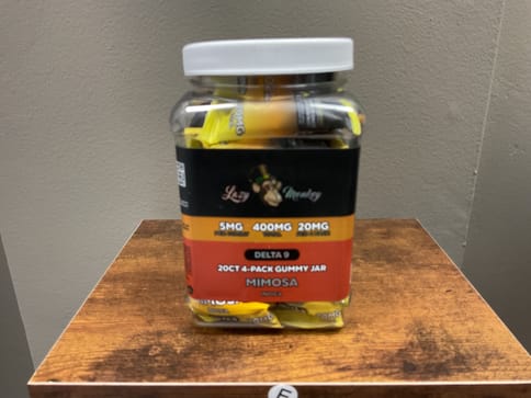 Lazy Monkey Mimosa Indica 4 Pack Gummies