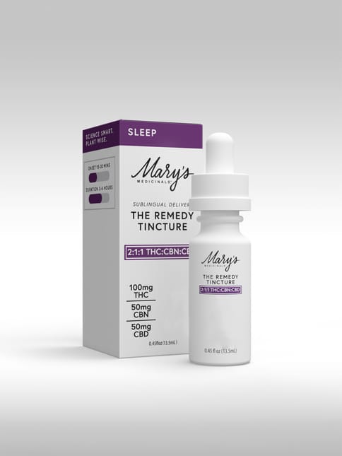 Mary's Medicinals | Sleep | The Remedy 2:1:1/THC:CBN:CBD Tincture .45oz
