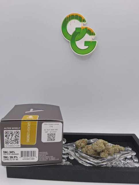Greasy Lemons 3.5G Flower Alter