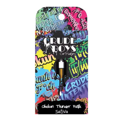 CRUDE BOYS | ALASKAN THUNDER FU$K | 510 THREAD | 1G