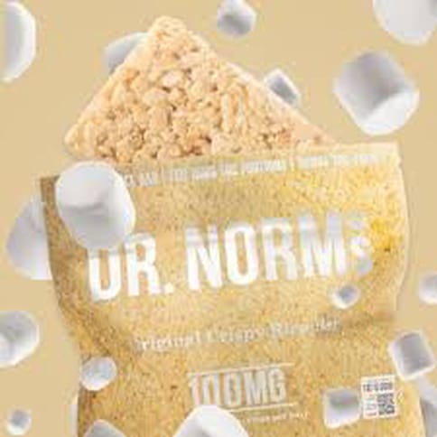 Dr. Norms | Original Crispy Rice Bar | 100mg