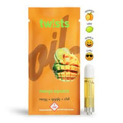 Oil | 1000mg Cartridge - Twist | Mango Squeeze