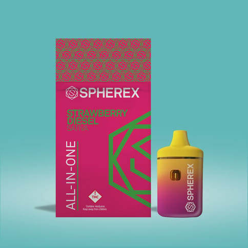 Spherex | 1g AIO Mini | Strawberry Diesel | S