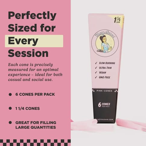 Blazy Susan 1 1/4 Cones | 6 Pack