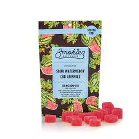 Sour Watermelon 500mg CBD Gummy (Smokiez)