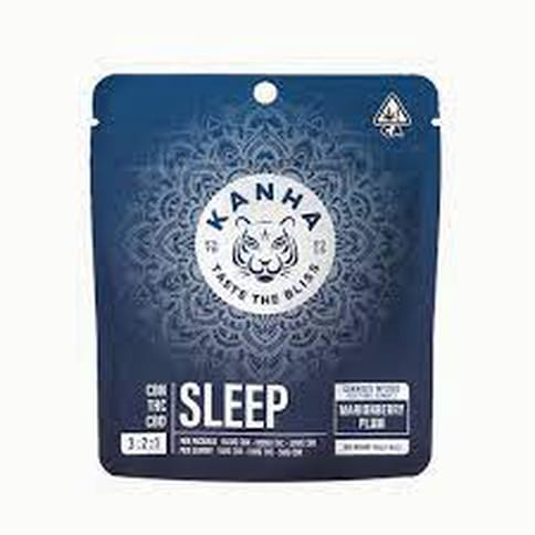 Kanha | Sleep Marionberry Plum (I) 3:2:1 | 15mg CBN / 10mg THC / 5mg CBD x 10 Gummies