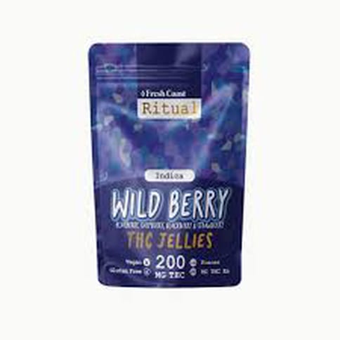 Wild Berry - Fresh Coast - Ritual - Gummies - Indica - 200MG**