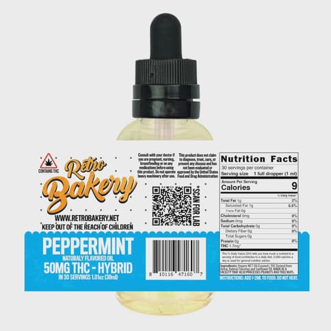Retro Bakery Peppermint Tincture