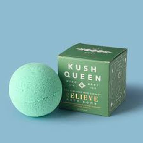Kush Queen Relieve Bathbomb - Lemon OZ Kush