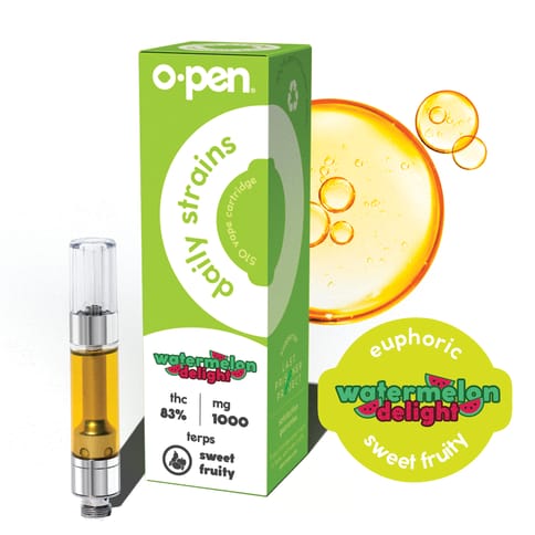 O.Pen Daily Strains Cartridge | Watermelon Delight 1g Med